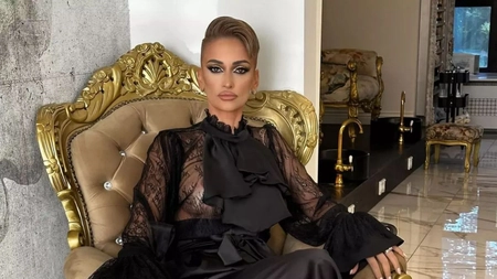 Gabriela Lucuțar, petrecere extravagantă de ziua ei. Tortul aniversar a fost piesa de rezistență