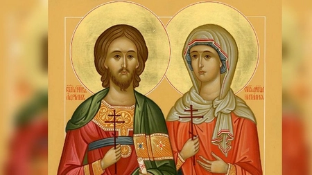 Acatistul Sfinților Adrian și Natalia. Te va ajuta să îți întărești credința în Dumnezeu și să ai din nou curaj să înfrunți greutățile vieții