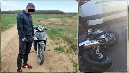 El este tânărul care s-a înfipt cu motocicleta într-un microbuz, la Iași. „Regele pe două roți” era băut, nu avea permis, iar motorul nu avea ITP și nici asigurare