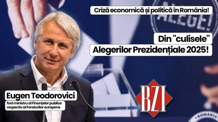 LIVE VIDEO - Analiza economică și politică a momentului la BZI LIVE alături de Eugen Teodorovici, fost ministru al Finanțelor publice respectiv Fondurilor europene! Ultimele știri legate de Campania Electorală, dezastru economic și social