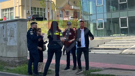 Accident rutier în CUG! Un pieton a fost lovit de un autoturism