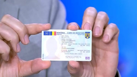 S-a emis prima carte electronică de identitate în România