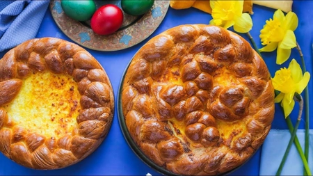 Rețeta delicioasă de pască cu brânză sărată! Nu ai mâncat ceva mai bun!