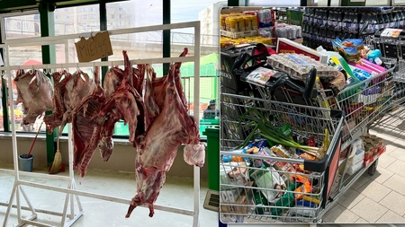 Ieșenii au luat cu asalt supermarketurile și piețele pentru cumpărăturile de Paște. „Oamenii vin să întrebe de preț la carnea de miel”