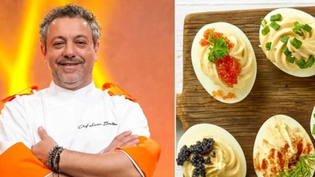 Cu rețeta lui chef Sorin Bontea de ouă umplute ai dat lovitura! „Toată lumea le adoră!”