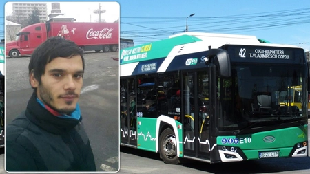 Scenă incredibilă pe bulevardul Poitiers! Un bărbat de 33 de ani, din Iași, a amenințat angajații de la CTP cu moartea, după care s-a oprit în mijlocul străzii pentru a bloca circulația - UPDATE
