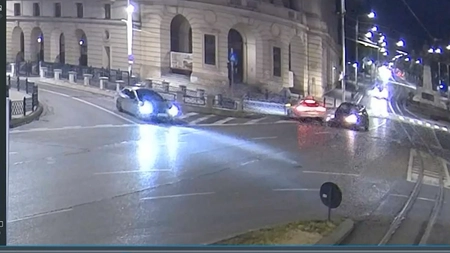 Accident rutier la Fundație! Două autoturisme au intrat în coliziune