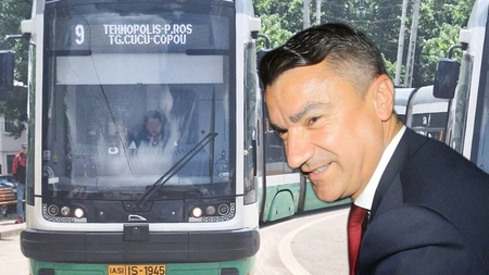 Primarul Mihai Chirica a tocat 3,7 milioane de euro dintr-un foc! Investiția trebuia să rezolve problemele din transportul public, însă a devenit un dezastru