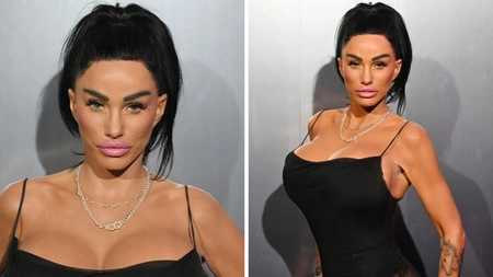 Katie Price pare mai slabă ca niciodată. Iată cum arată aceasta într-o rochie maxi cu decolteu adânc
