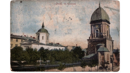 Este unul dintre cele mai importante monumente istorice din Iași, dar puțini știu de ce are această formă! Imagini de colecție cu Biserica „Sf. Spiridon” Iași