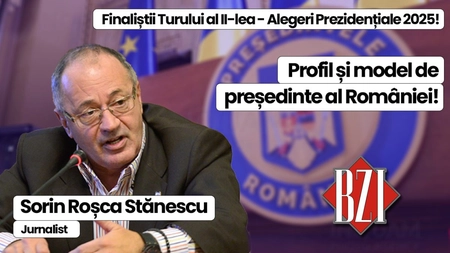 LIVE VIDEO - Top talk-show și analiză săptămânală BZI LIVE cu invitatul permanent, nașul presei din România, senior-jurnalistul Sorin Roșca Stănescu! Toate comentariile, la cald, despre rezultatul Turului I al Alegerilor Prezidențiale 2025 și ce urmează