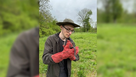 De la acvariu la aventură: Povestea studentului USV Iași, Mihai Leonard Cioancă, pasionat de animale exotice