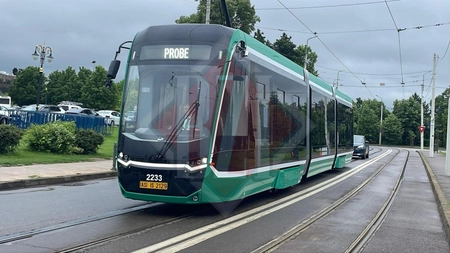 Noul tramvai Bozankaya a fost pus în circulație! Până la finalul anului vor mai ajunge încă 17