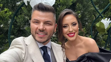 Valentin Luca și fosta știristă Roxana Ghiorghian s-au căsătorit. Imagini inedite de la eveniment
