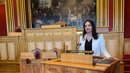 Laura Gherasim, parlamentarul român AUR: „Vizită oficială în Parlamentul Norvegiei – Stortinget În cadrul Forumului pentru Guvernanța Internetului – IGF 2025”