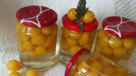 Rețeta pentru un compot de corcodușe delicios! Dulce-acrișor, numai bun de pus în cămară!