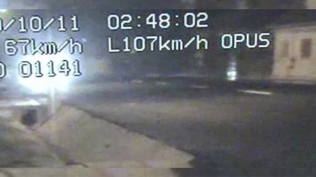 Șoc în Poliția Română! A fost prins circulând cu o viteză de 107 kilometri pe oră