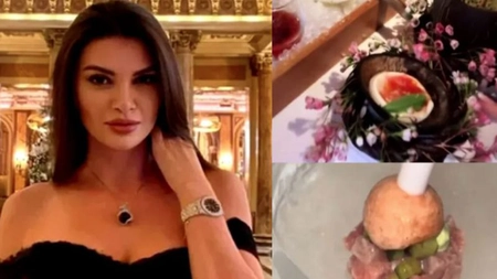 Pare glumă, dar nu este! Cât a dat Ramona Gabor pentru o cină cu 12 feluri de mâncare, în Dubai! - GALERIE FOTO