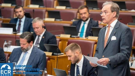 Deputatul european Șerban Dimitrie Sturdza a participat la Conferința privind viitorul extinderii UE la Podgorița, Muntenegru