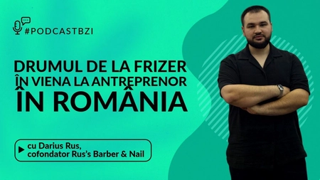 LIVE VIDEO - Darius Rus, cofondator Rus’s Barber & Nail, despre drumul de la frizer în Viena la antreprenor în România