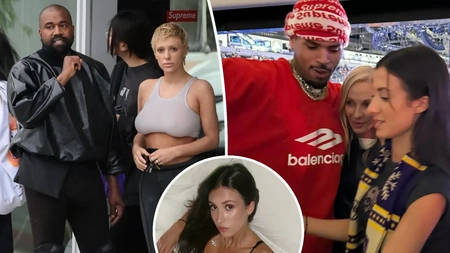 Kanye West are o nouă prezență sexy în echipă! Sora Biancăi Censori face furori