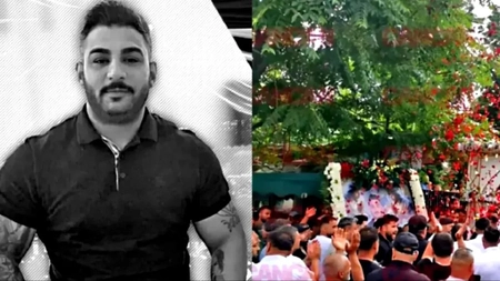 Cum arată acum mormântul lui Ciprian Pian. Iată ce i-a pus familia Duduianu pe pereți