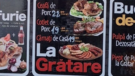 Câți lei costă o ceafă de porc cu cartofi prăjiți, la autoservire în Mamaia! Trebuie să bagi adânc mâna în buzunar