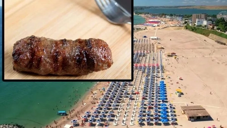 Cât costă un singur mic pe faleza din Eforie Nord: Turiștii au crezut că nu văd bine!