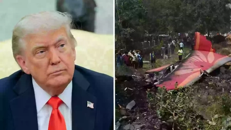 Donald Trump promite ajutor Indiei după cea mai gravă catastrofă aviatică din ultimul deceniu: 