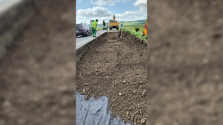 Atenție, șoferi! Lucrări în desfășurare pe DN 24C, între Popricani și Cârniceni