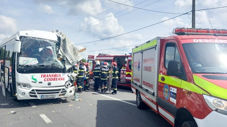 După aproape 3 săptămâni de agonie, femeia căreia i-a fost amputată mâna în accidentul de la Lețcani a murit la Spitalul „Sf. Spiridon” Iași  