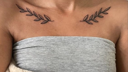 Modele de tatuaje pentru fete pe piept. Iată câteva idei din care să te inspiri!