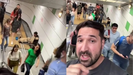 Cât câștigă celebrul cerșetor cu câinele de la metroul Piața Unirii. Cei care îi dau bani din milă vor fi invidioși pe veniturile lui