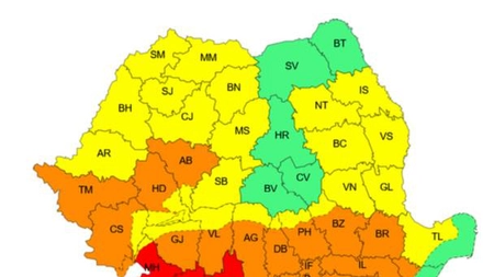 Avertizare meteorologică. Cod GALBEN de caniculă în județul Iași