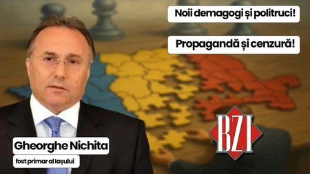 LIVE VIDEO - Talk-show de zile mari BZI LIVE alături de invitatul special permanent Gheorghe Nichita, fost primar al Iașului