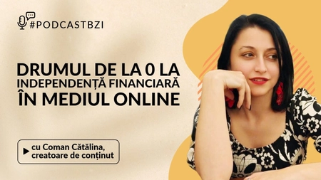 LIVE VIDEO - Coman Cătălina, creatoare de conținut, despre drumul de la 0 la independență financiară în mediul online