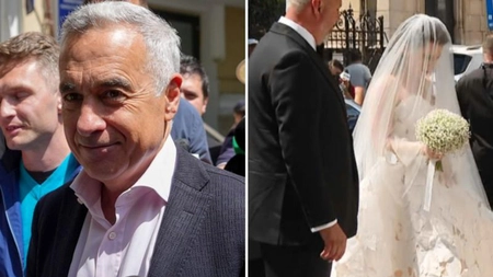 Călin Georgescu, moment discret la Biserica Visarion, în ziua nunții Kirei Hagi. Ce l-a adus acolo