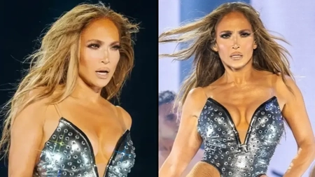 Jennifer Lopez a făcut show total la București! Vedeta s-a dezbrăcat în lenjerie intimă! - GALERIE FOTO