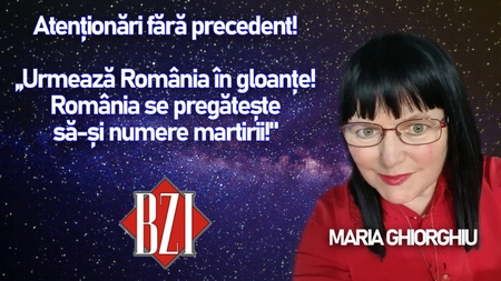 LIVE VIDEO - Atenționări fără precedent din partea Mariei Ghiorghiu: ,,România va fi sub gloanțe
