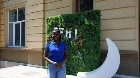 O studentă din Zambia își construiește viitorul la USV Iași. Facultatea de Horticultură atrage tineri din întreaga lume