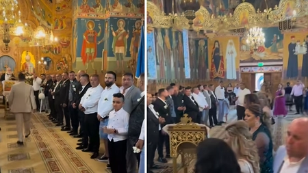 Nuntă cu 29 de perechi de nași! Ce spun preoții despre asta