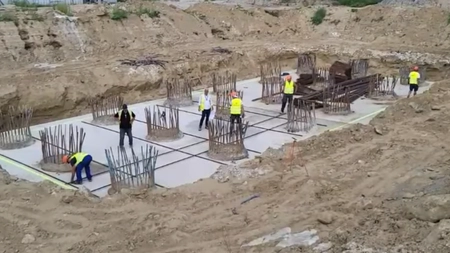 Lucrările la podurile <em class='ep-highlight'>peste</em> Prut de la Ungheni – Zagarancea avansează pe ambele maluri ale râului