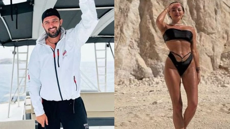 Iubita lui Cătălin Cazacu a făcut furori pe plajă! Imagini incendiare cu Roxana! --- GALERIE FOTO