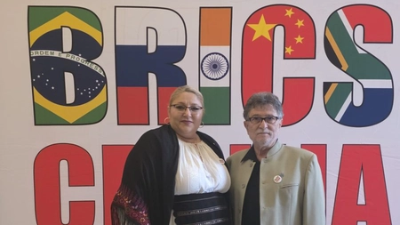 Diana Iovanovici Șoșoacă, singurul europarlamentar prezent la summitul BRICS