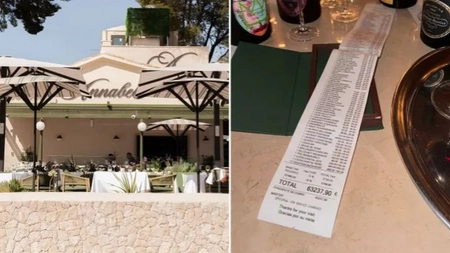 Notă de plată cât un apartament! Cât au achitat niște turiști la un restaurant celebru din Mallorca
