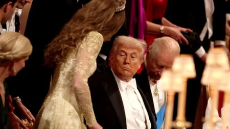 Acesta a fost meniul de la dineul anului! Ce specialități au servit Donald și Melania Trump la Windsor - GALERIE FOTO