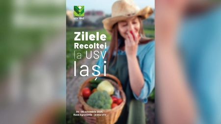 USV Iași organizează Zilele Recoltei între 4 și 5 octombrie 2025