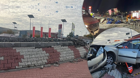 Acesta este sensul giratoriu al morții de la Iași. După ce instructorul de fitness Lucian Liciu a omorât o fetiță când a intrat în plin în rond, un alt bărbat a comis un accident asemănător