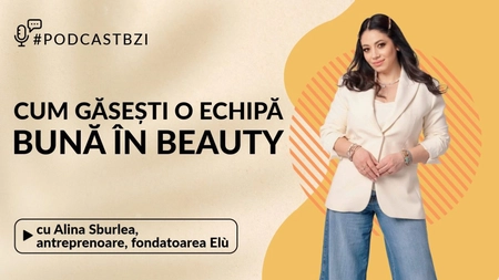 LIVE VIDEO - Alina Sburlea, antreprenoare, fondatoarea Elù by Alina Sburlea, cum găsești o echipă bună în beauty
