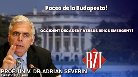 Emisiune-geopolitică și despre geostrategie BZI LIVE alături de prof. univ. dr. Adrian Severin, expert ONU și OSCE respectiv fost prim-vicepremier, ministru al Afacerilor Externe și europarlamentar